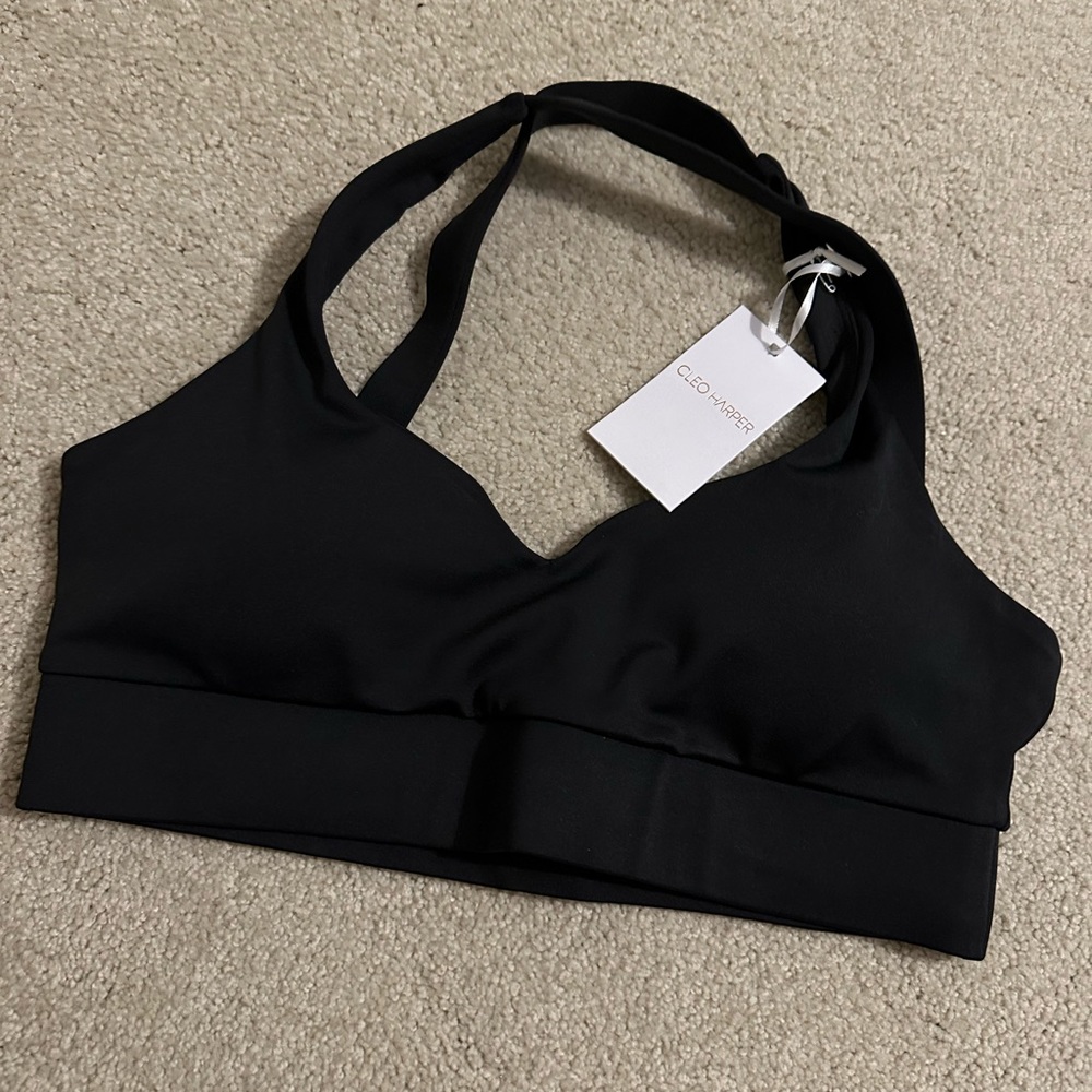 NWT Cleo Harper Sports Bra; sz L